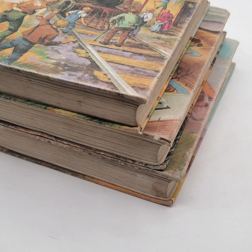 Mabel O'Donnell Alice and Jerry Books Hardcover Set 3 Reading Primers Good